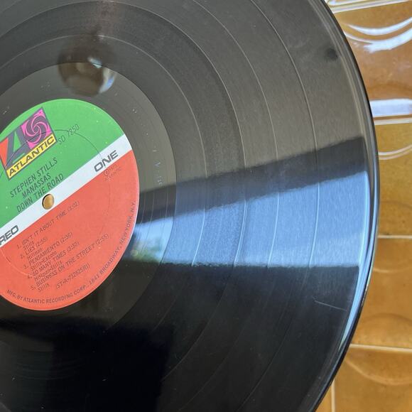 Stephen Stills Manassas Down The Road Vinyl LP 1973 Atlantic SD 7250 - Picture 6 of 13